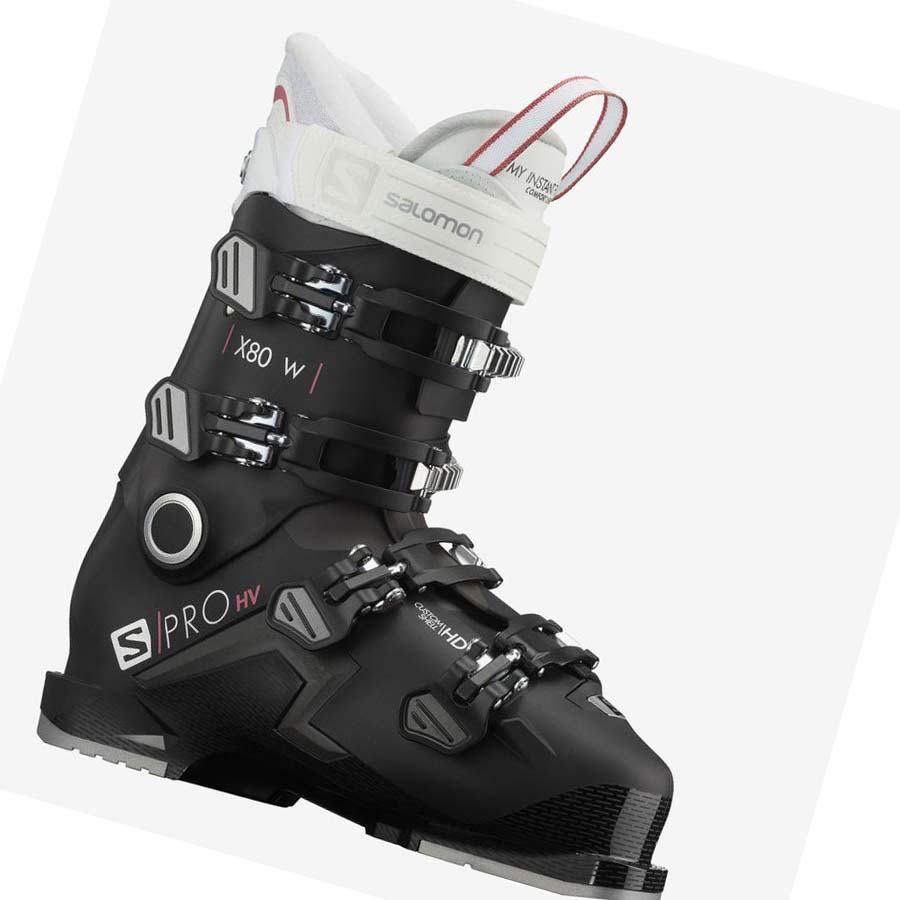 Salomon S/PRO HV X80 Kadın Kayak Botu Siyah | TR 2082NWY